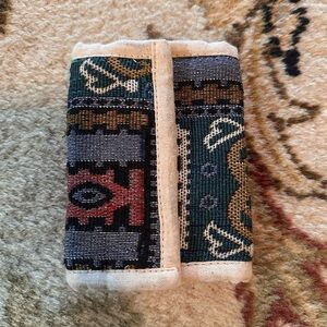 (FREE w. Bundle) Colorful Patterned Fabric Wallet